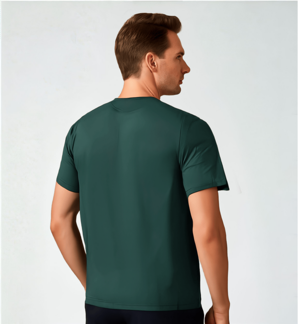 Men's Cotton Short Sleeves Casual Wear Regular Fit Printed T-Shirt