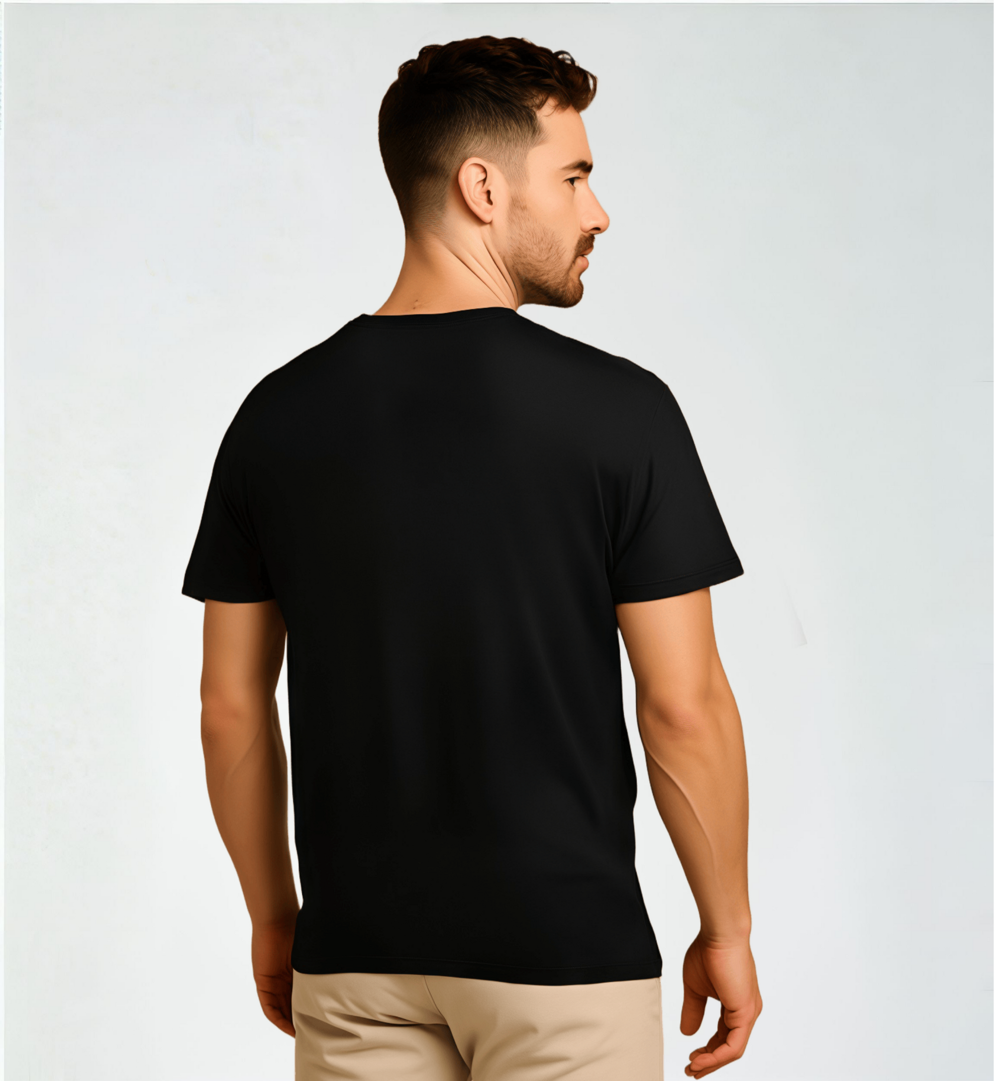 Men's Cotton Short Sleeves Casual Wear Regular Fit Printed T-Shirt