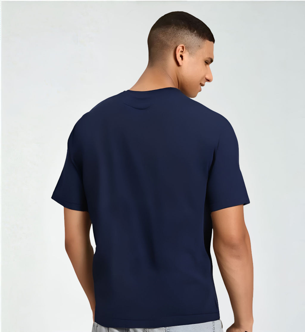 Men's Cotton Short Sleeves Casual Wear Regular Fit Printed T-Shirt