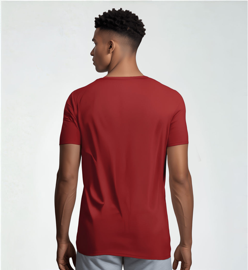 Men's Cotton Short Sleeves Casual Wear Regular Fit Printed T-Shirt