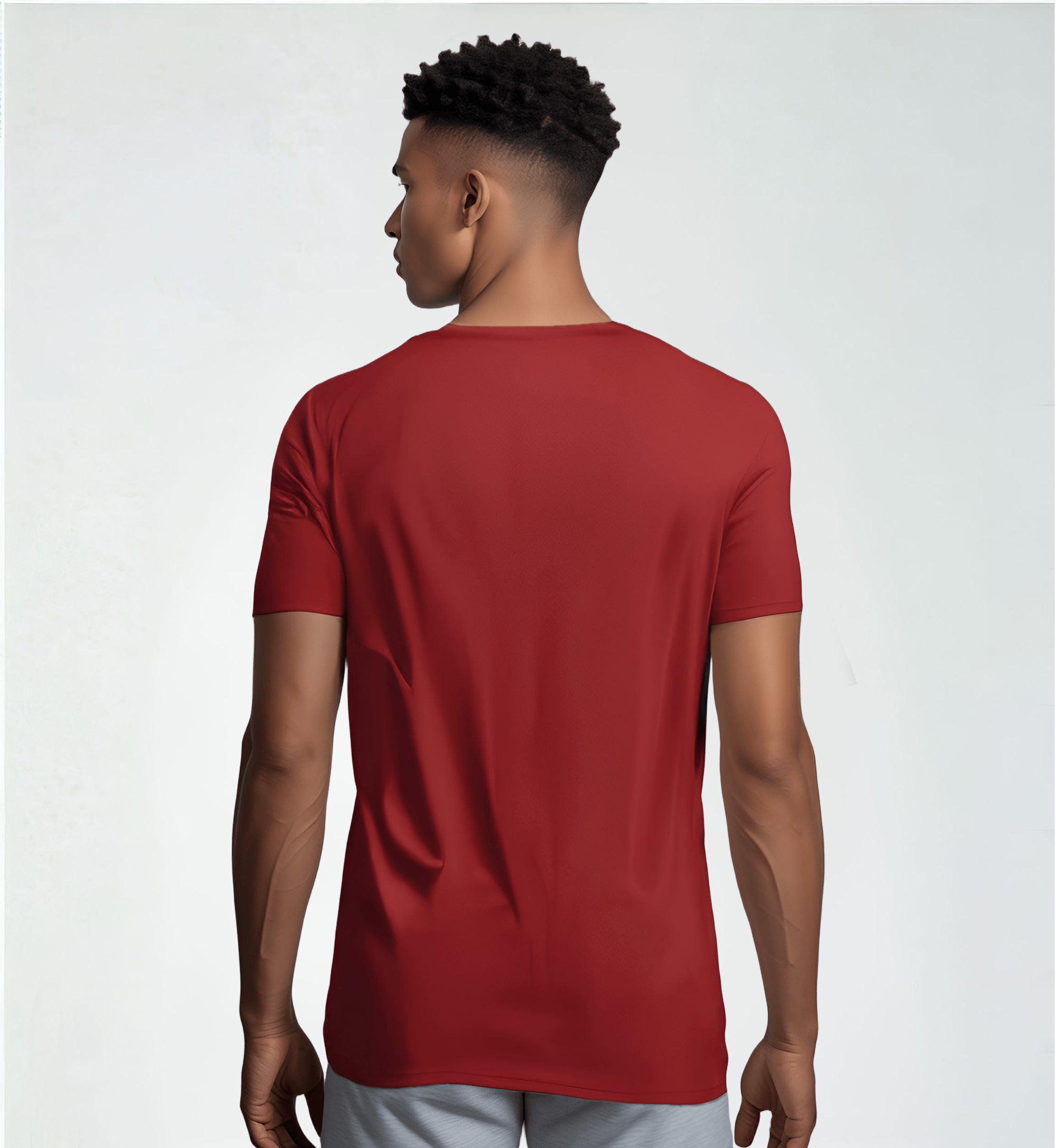 Men's Cotton Short Sleeves Casual Wear Regular Fit Printed T-Shirt